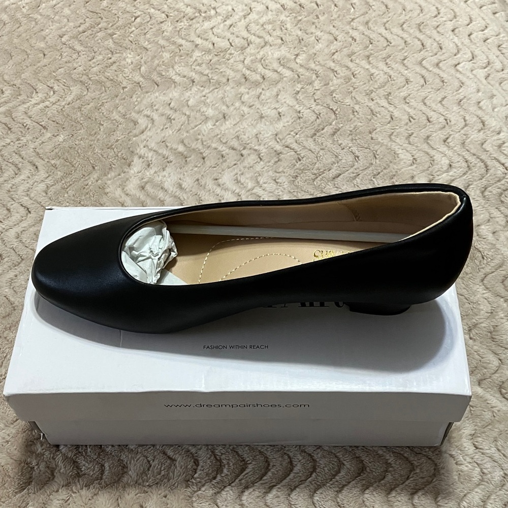 Dream Pairs Women's Classic Black Loafers
